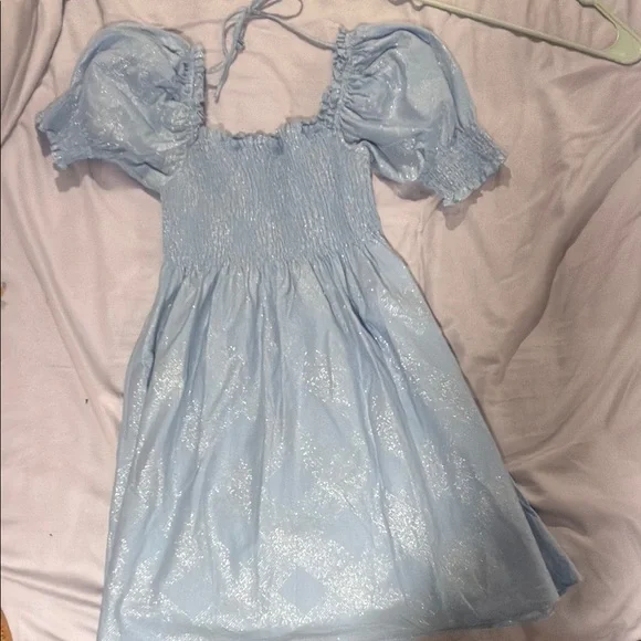 princess polly baby blue dress Hill House | Dresses | Hill House Light Blue Mini Dress